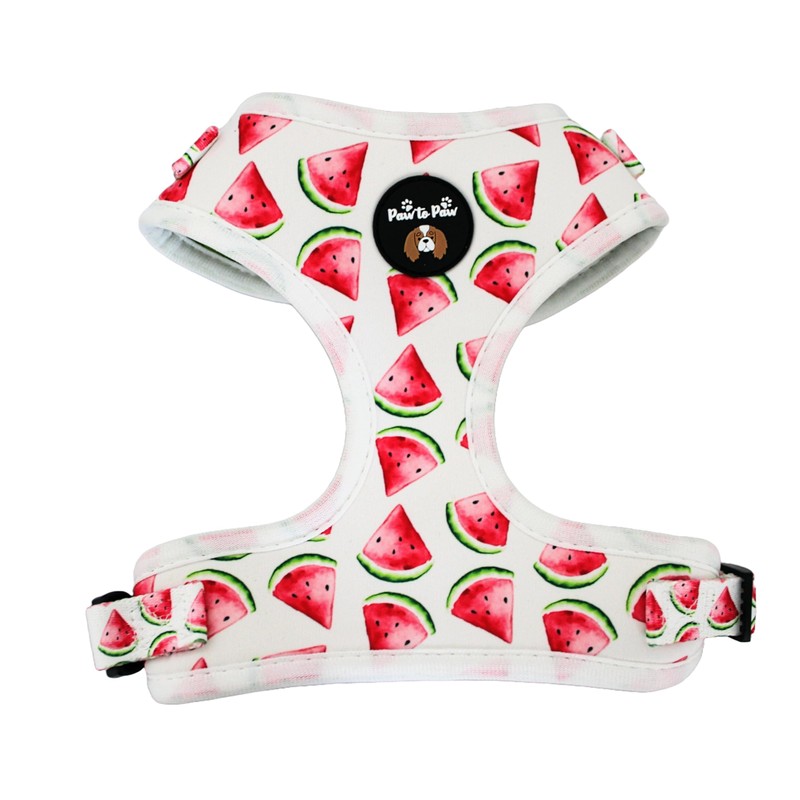 Adjustable dog harness/XXS Watermelon car suitable/for no pulling