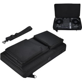 YaoshanTuda Universal DJ Controller Case for Pioneer DDJ-FLX6/SX/SX2/SX3/800/808/T1 – Portable Travel Bag with Adjustable Shoulder Strap, Multi-Storage, Durable & Lightweight