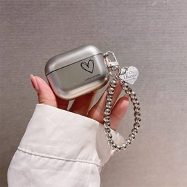 YohokGo Compatible with Airpod Pro Case, Protective Cover Case for Airpods Pro Case 2019, Portable & Shockproof with Keychain Compatible with Air pods Pro Charging Case