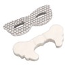 100pcs Silk Butterfly Shaped Cheek Mask Paper Sheet 100pcs Soft