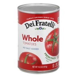 Dei Fratelli - Whole Tomatoes No Salt Added - 14.5oz - 12 pack