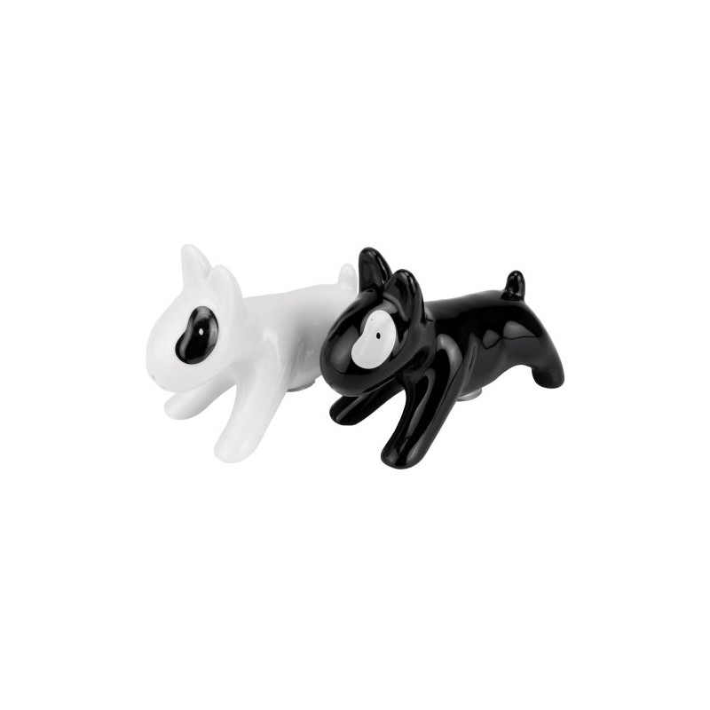 PT HM0074 Salt and Pepper Shakers Terrier Dogs