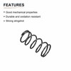 DTGN 1.2x15x30mm(DxODxL) Compression Spring - 20Pack - Good for Machinery