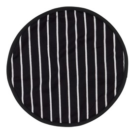 Dexam Rushbrookes Butchers Stripe Cook/Chefs Pad Hob Cover, Navy-16160009, 100Percent_Cotton, Blue, 37cm