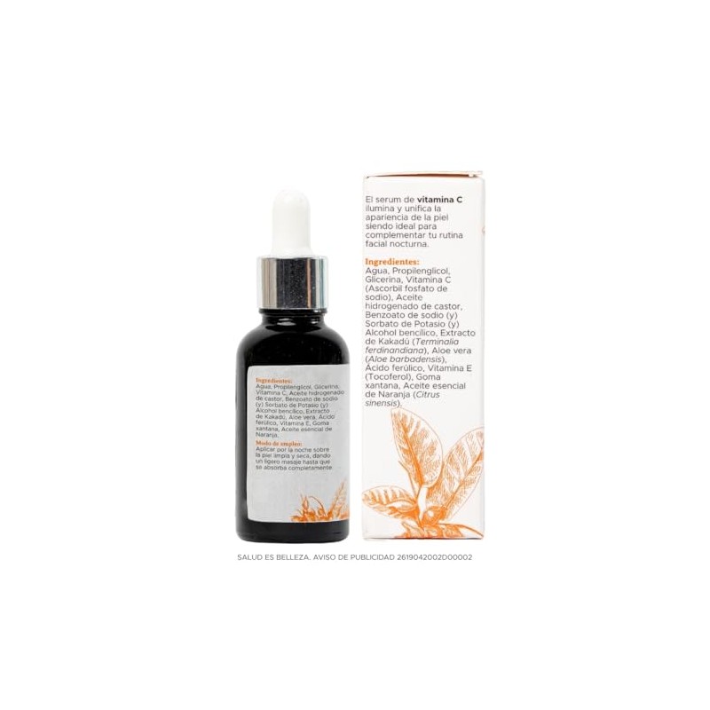 PACALLI Kalinat Sérum de Vitamina C con Kakadú · Apariencia