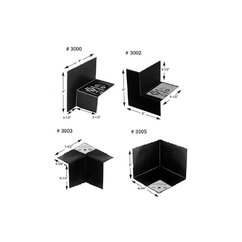 PASCO Pre-Fab Corners (#3002)