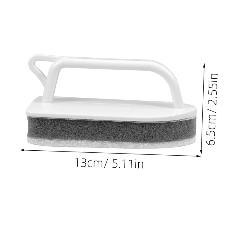 Ipetboom 1 Set Multi Purpose Cleaning Sponge with Handle Lightweight