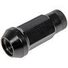 Dorman 713-285A Black Open End Knurled Wheel Nuts Compatible with