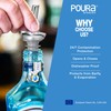 Poura Hygienic ClickSeal Alcohol Quick Pourer - Stops Barfly, Dishwasher