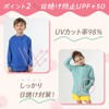 [ＺＡＩＤＥＡ] キッズ UVカット パーカー 冷感 薄手 涼しい メッシュ ドライ 長袖