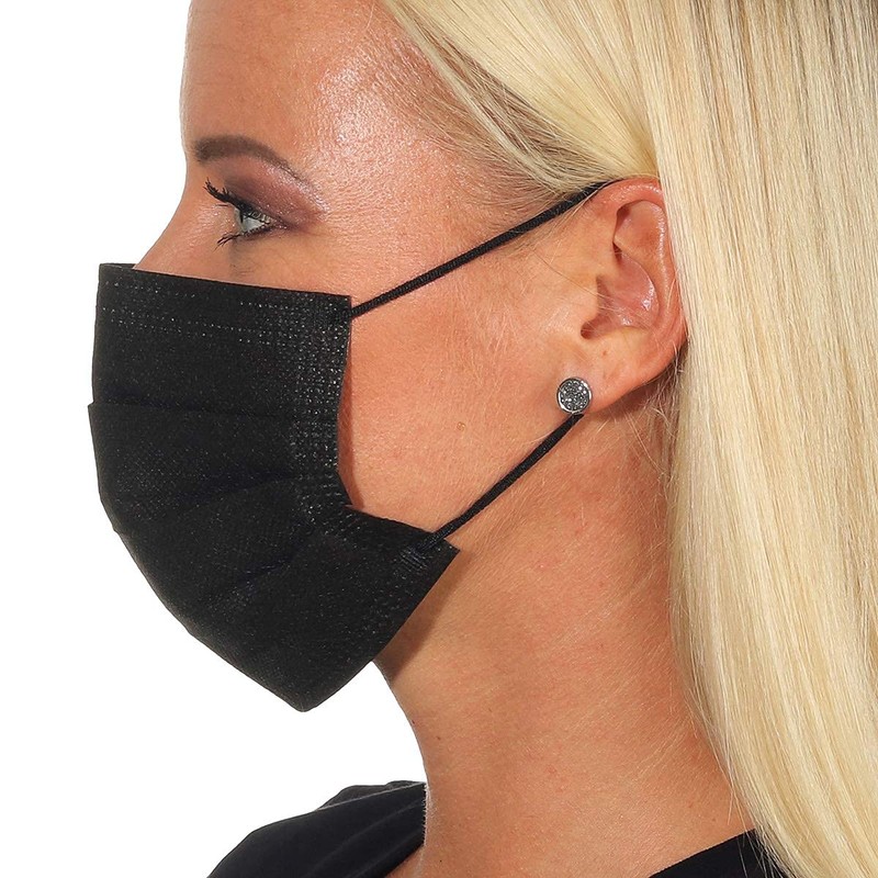 50 Masks 3-Ply Disposable Face Masks, Mouth Cover Face Mask