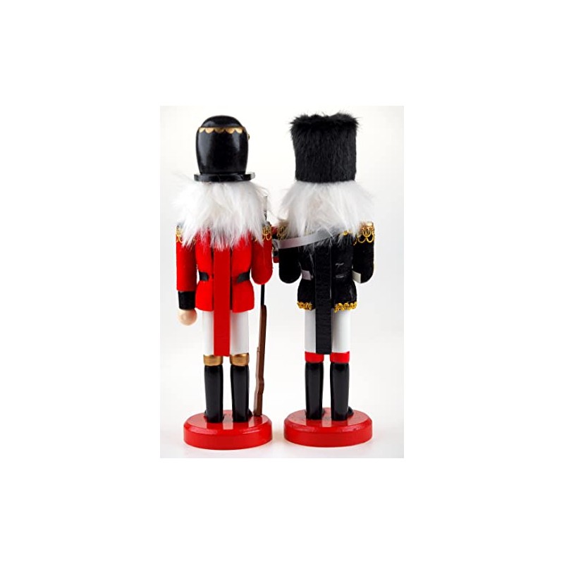 Blue Whale Gifts Tartan Christmas 25cm Nutcracker Figurine Ornaments -