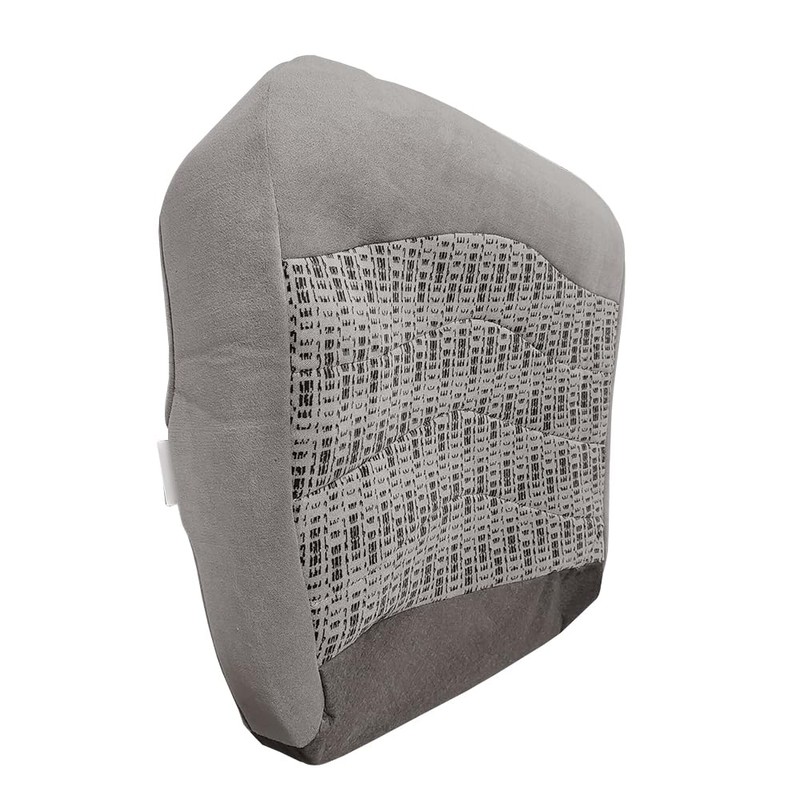 Mievlyo Driver Side Bottom Cloth Seat Cover Medium Graphite Gray