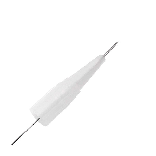 Pinkiou 3RL Disposable Needles and Caps for Permanent Makeup Pen Eyebrow Tattoo Machine (50 Pieces)