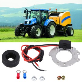 1244A Ignitor Conversion Kit fit for Tractors 2N 8N 9N 4 Cylinder Series 500 to 800 Side Mount Distributor 12V Only,Slakerbe Electronic Ignition Conversion Kit