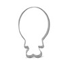 Keewah Thanksgiving Turkey Leg Cookie Cutter, 4”, Stainless Steel
