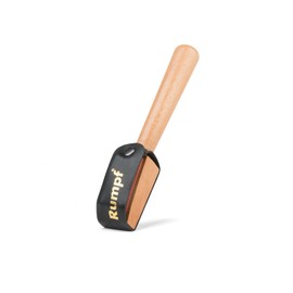 Rumpf 201A Roughing Brush with Leather Protection for Dancing Shoes with Chrome Leather Sole