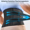 FREETOO Strong Support Back Support, Breathable Lumbar Support with 6