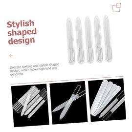 Vaguelly 5Pcs Nail Polishing Tool Smooth Surface Nail Files for Convenient Durable Beauty for Women