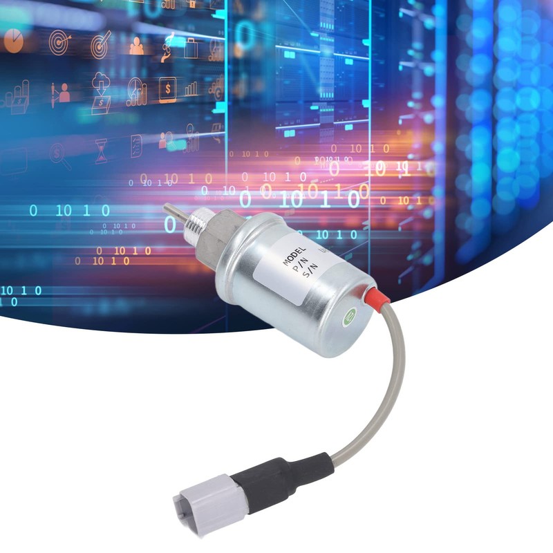 Generator Solenoid Valve, Standard Size U85206452 Sensitive DC12V Fuel Shut