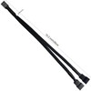 Amangny 2-Pack 2 Way 4 Pin PWM Fan Splitter Cable
