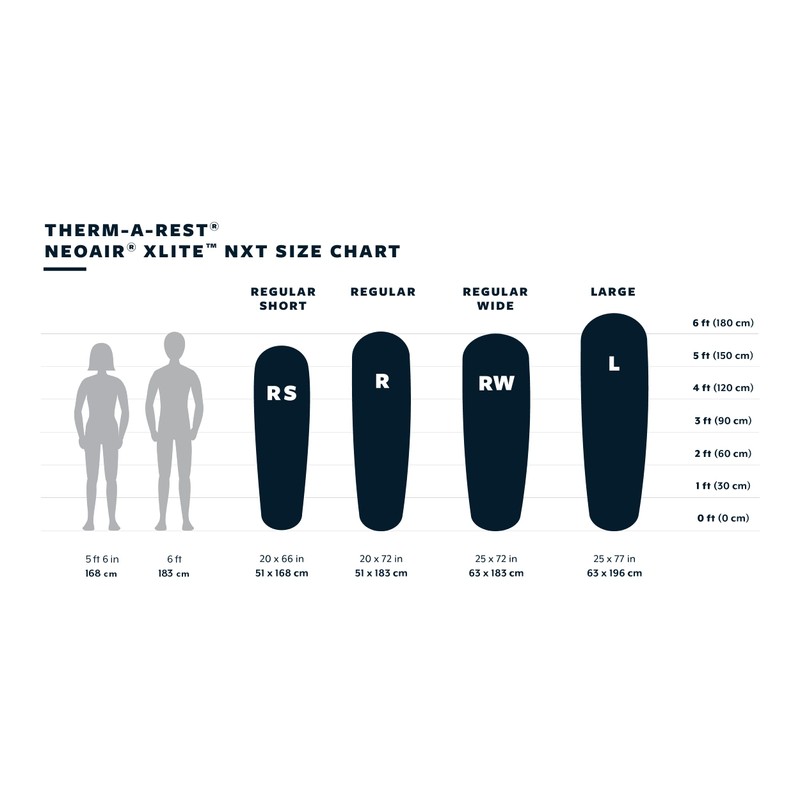 Therm-a-Rest NeoAir Xlite NXT Ultralight Camping and Backpacking Sleeping Pad,