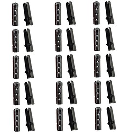 15PCS Aglets for Shoelaces 3.5x18mm Gun Black Metal Shoe Lace Tips End Caps for Sneaker Repair Replacement and Shoelace Ends for Hoodies Drawstrings DIY Decorative Projects