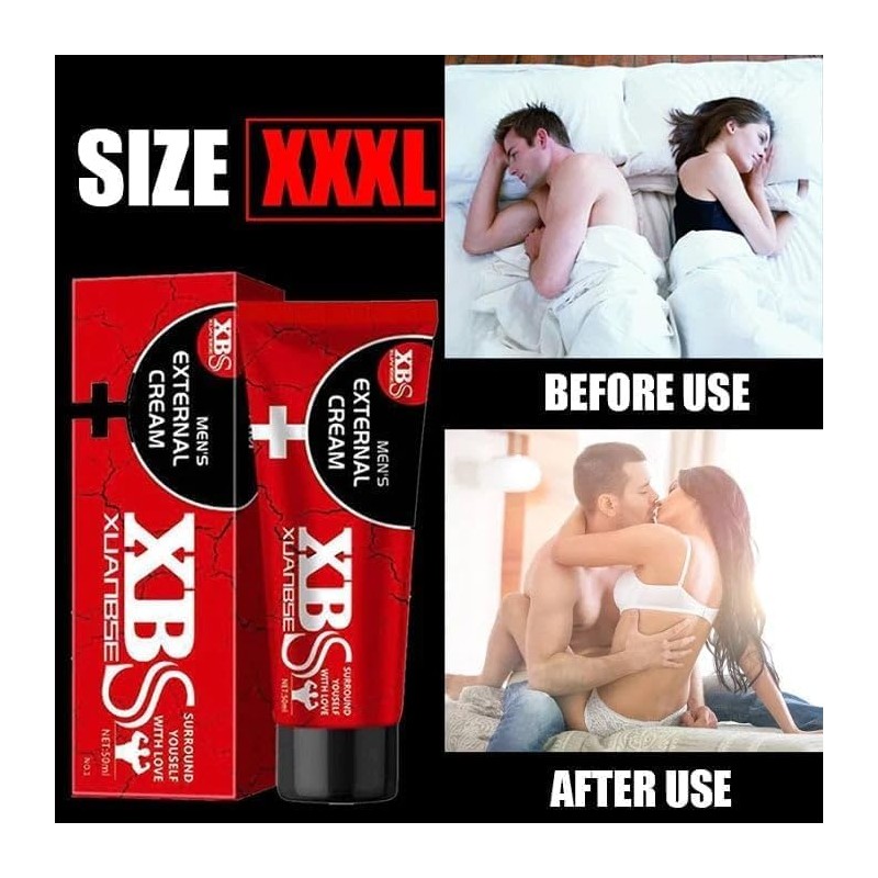 Aultink XBS Mens External Cream, Pomegranate Scent, 50ML, 2PCS