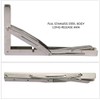 SeaLux Stainless Steel Folding Shelf Bracket Heavy Duty Wall Mounted