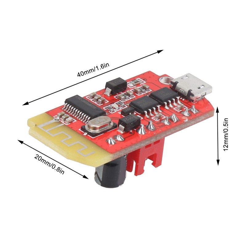 Bluetooth 4.2 Audio Amplifier Board, 5W + 5W DIY Digital
