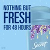 Secret Fresh Antiperspirant Deodorant for Women, 72hr Breathable Sweat &