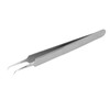 Hardened Tweezers Curved Accurate Repair Maintenance Fixture Super Fine Tip