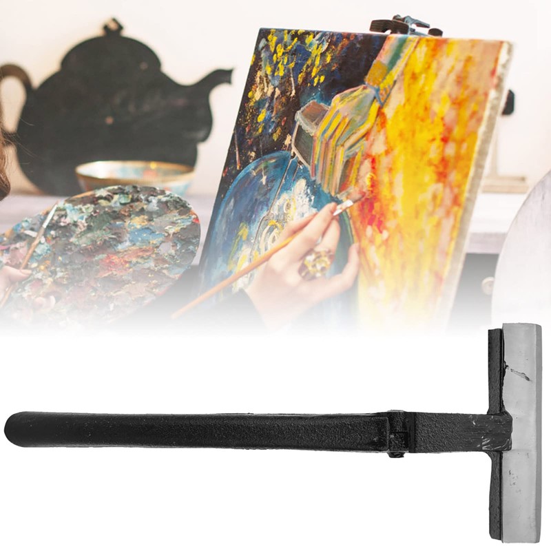 Oil Painting Canvas Stretching Pliers, Black Handle Cast Iron Canvas