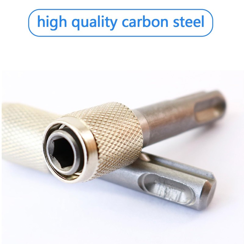 Wjelet 2 Pcs SDS Bit Adapter Hex Socket Drill Holder