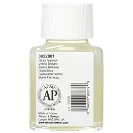 Winsor & Newton Galeria Acrylic Mediums Barniz Brillante, Blanco, 75 ml