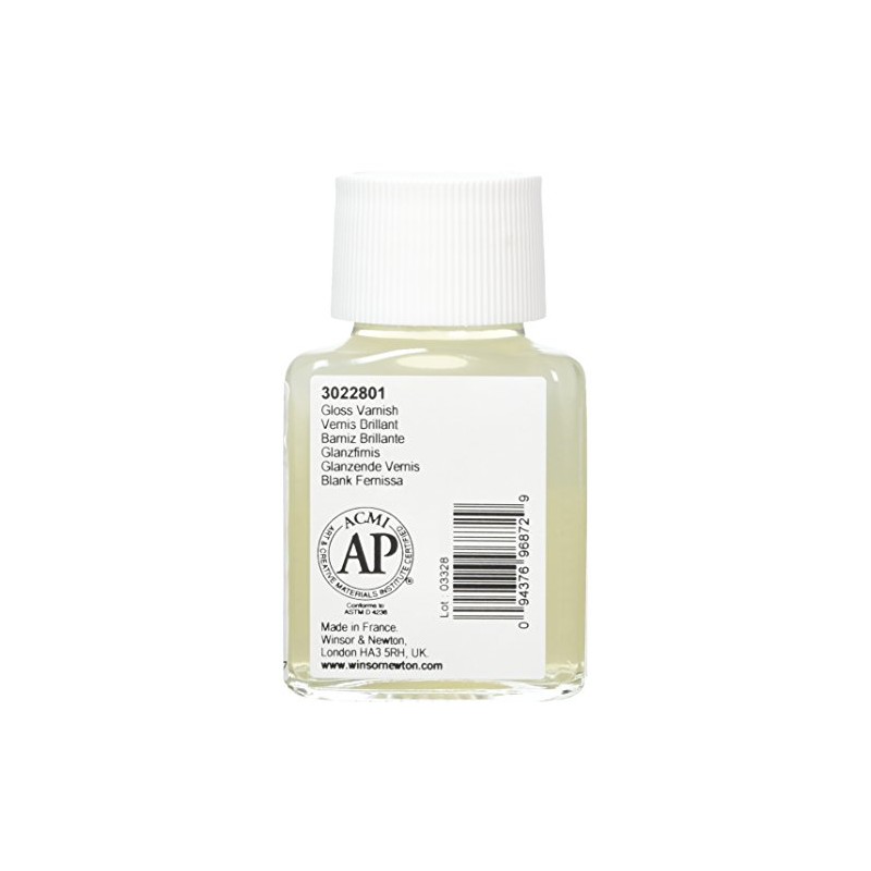 Winsor & Newton Galeria Acrylic Mediums Barniz Brillante, Blanco, 75