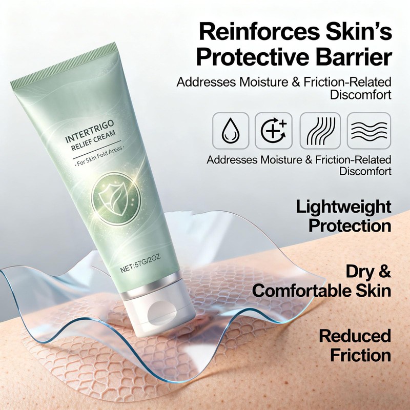 gtalmp Intertrigo Relief Cream for Chafing & Skin Fold Care