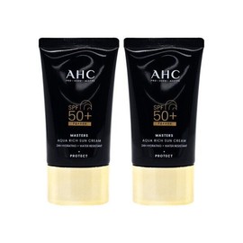AHC [AHC] Sunscreen Large Capacity Sunscreen 60ml 2pcs AHC Masters Aqua Rich / [AHC] 선크림 대용량 썬크림 60ml 2개 AHC 마스터즈 아쿠아 리치