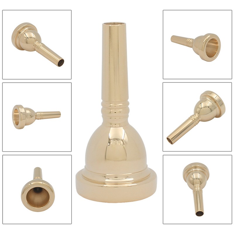 Trombone Mouthpiece Tenor Large Shank Mouth Piece Metal 12.7mm 5G