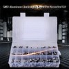 24 Values 400 Pieces SMD Aluminium Electrolyte Capacitor Assortment with