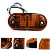 ULTECHNOVO 8pcs Led Side Marker Light Indicator Lamp for Trailer