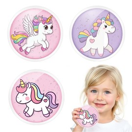 flintronic Flintronic 3 Gel Ice Pack Cold Compress for Kids, Ice Pads Round Cold Compress Ice Bag, Reusable, for Teeth, Eye (Diameter 12 cm)