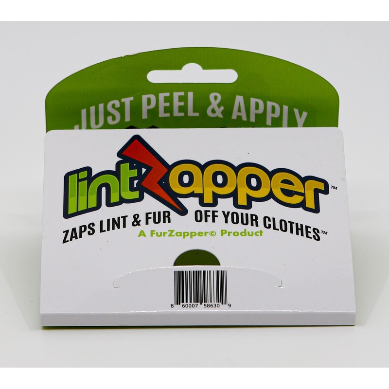 FURZAPPER LintZapper Portable Lint Remover Sheets 3 Pack 40 Sheets