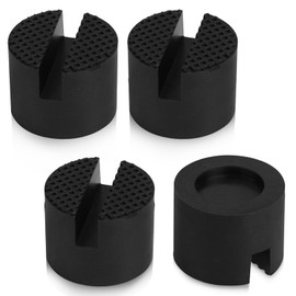 Pack of 4 Car Jack Rubber Pads, Rubber Pad Car Jack Universal Car Jack Pad 50 mm Diameter for Cars SUV Robust for Protection of Car Jack Car