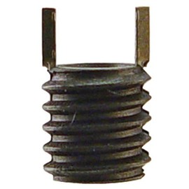 1/2-13 Int. THD, 3/4-16 Ext. THD, 0.62 Lg, Heavy Duty, Keylocking Threaded Inserts, Steel (1 Each)