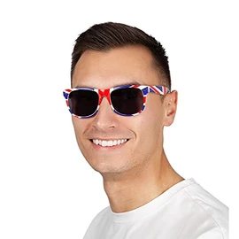 Wicked Costumes Union Jack G.B Sunglasses/Shades