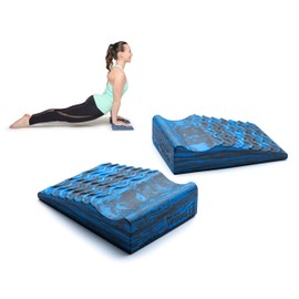 Performance Wedges – Foam Supports for Fitness, Yoga, Pilates, and Physical Therapy Exercise: Ideal for Squats, Planks, and Pushups