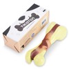 Tikaton Dog Chew Toys for Aggressive Chewers, Peanut Butter Flavor