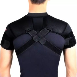 Kwangmi 광미 이중 어깨 지지대 스트랩 랩 네오프렌 프로텍터S Kwangmi Double Shoulder Support Strap Neoprene Protector S