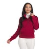 Puma Golf Women's Standard Jacquie SNAP Pullover, Intense RED
